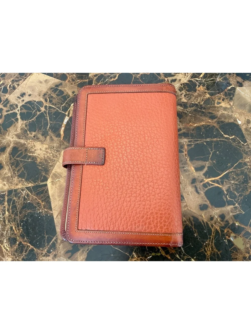 Dooney & Bourke Leather Organizer with Notepad and Pen